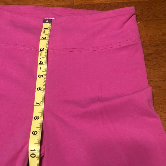 J. Crew Factory Womens Size S Pink Cropped Everyday Cotton Leggings AJ702 Ballet - Picture 13 of 14